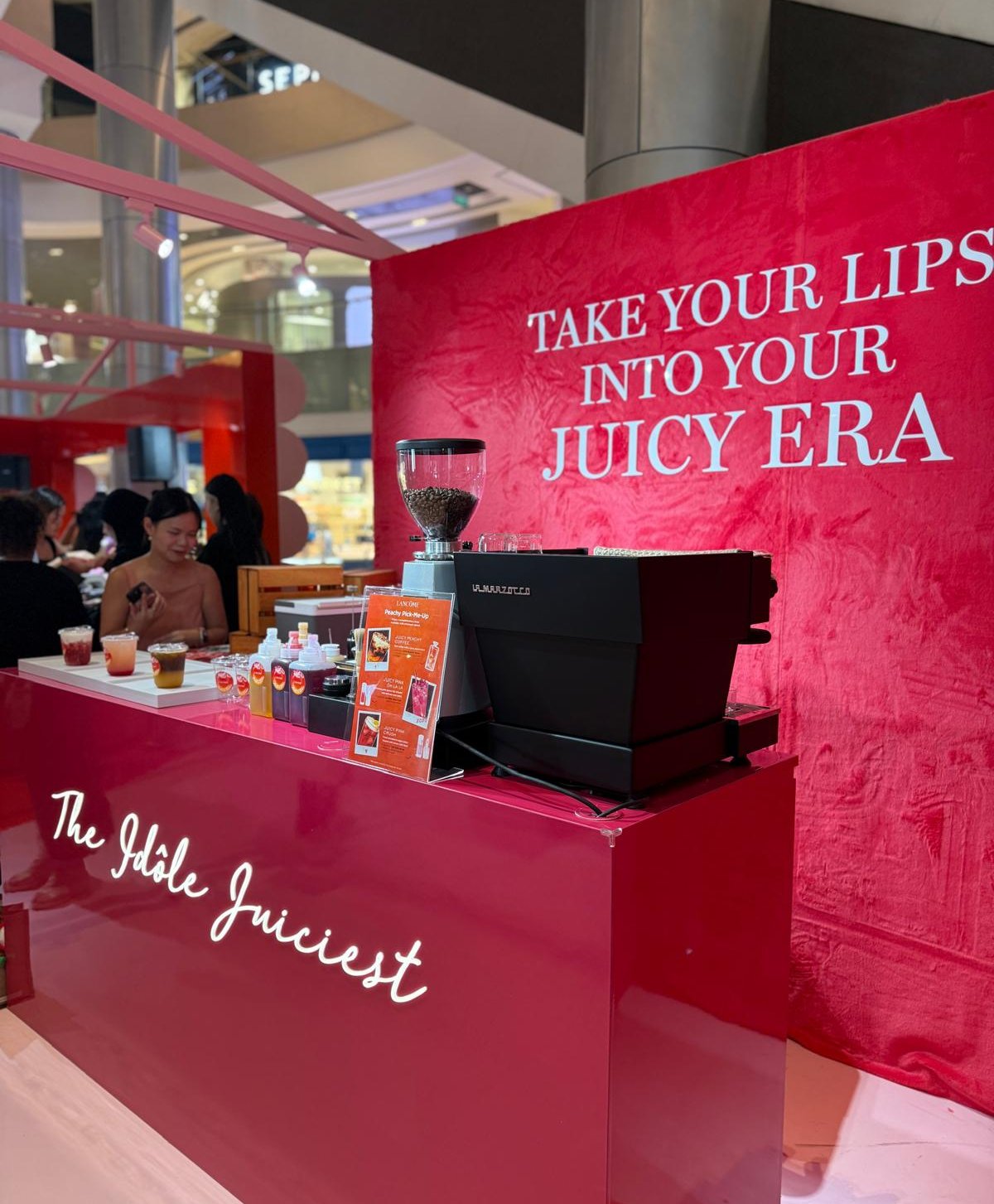Lancôme × Sephora — Idôle Juiciest pop-up by Bori Kopitiam