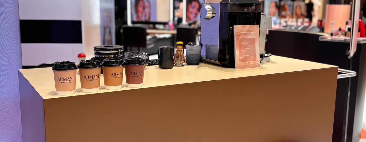 Bori Kopitiam at Armani Beauty × Sephora activation