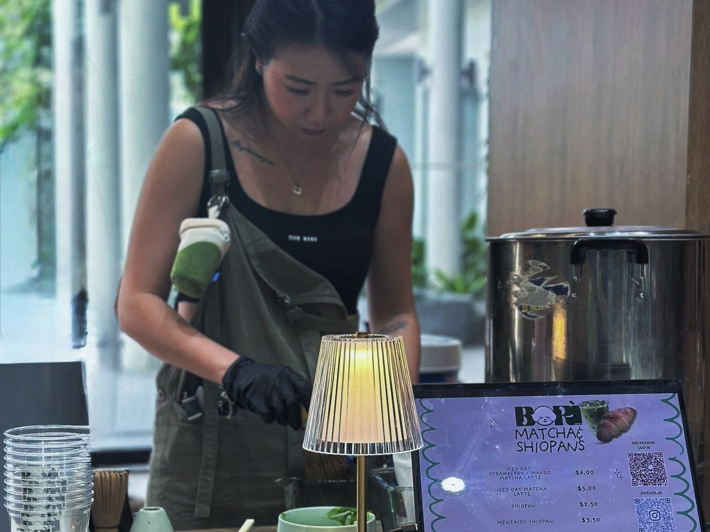 Bori beverage in action