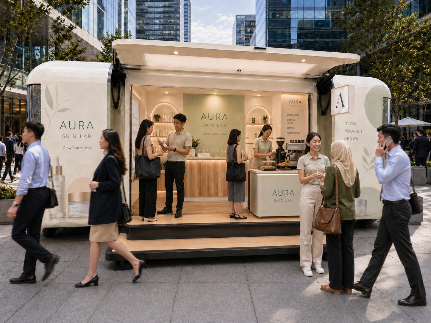 Wellness / clean concept render